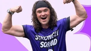 Durham PE teacher leans into 'Mr. Strongly' character to make exercise fun