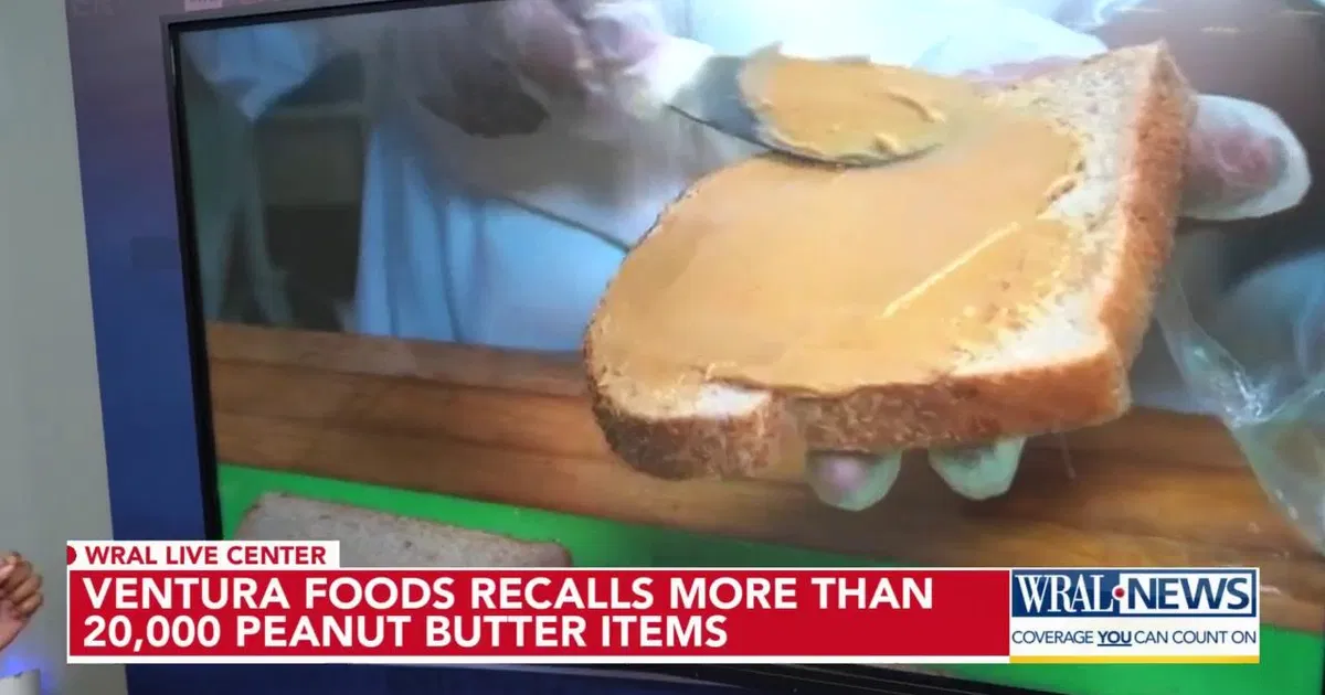 Recall: These peanut butter products could contain pieces of plastic