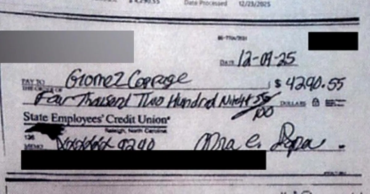 ‘Don’t mail checks’: Wake County warns about check washing spike during tax season