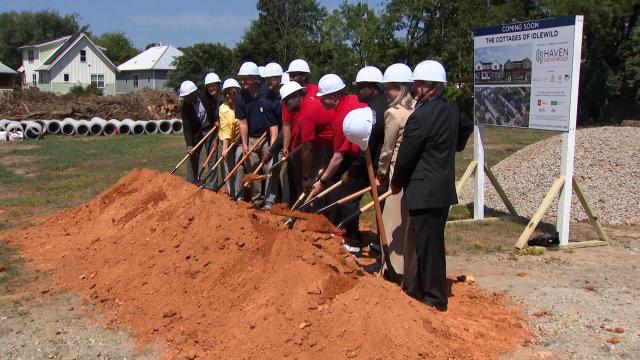 Raleigh breaks ground on first affordable cottage court, as affordable housing push continues